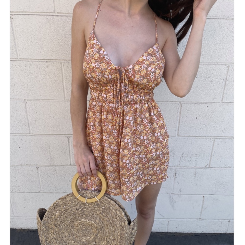 Love tree rustic romper NWT